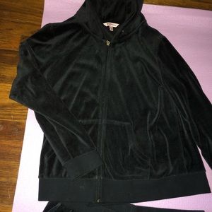 🖤Black Juicy Couture track suit